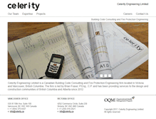 Tablet Screenshot of celerity.ca